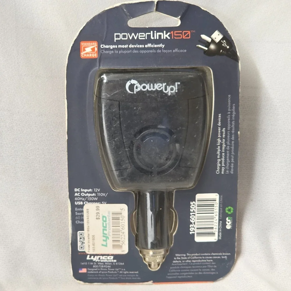 Powerlink 150 Power Inverter New in Package